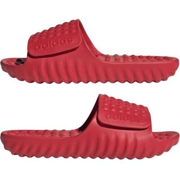 adidas Unisex Adissage Flux Slide – Better Scarlet, Women’s 6 / Men’s 5 - Picture 1 of 8